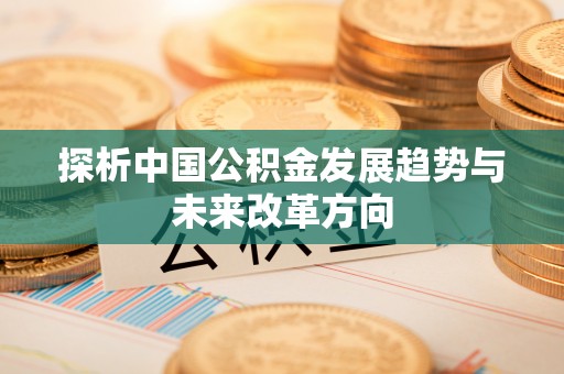和静探析中国公积金发展趋势与未来改革方向