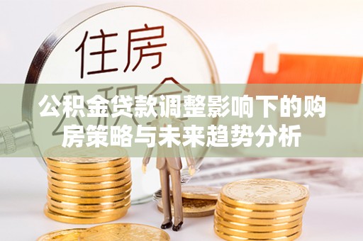 和静公积金贷款调整影响下的购房策略与未来趋势分析