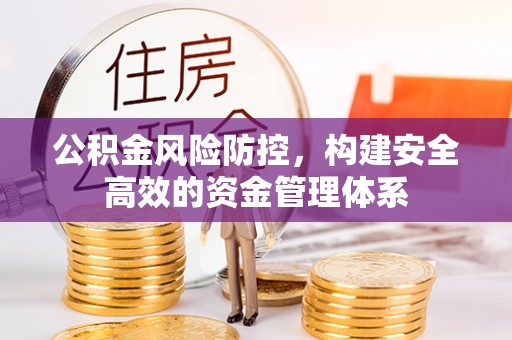 和静公积金风险防控，构建安全高效的资金管理体系