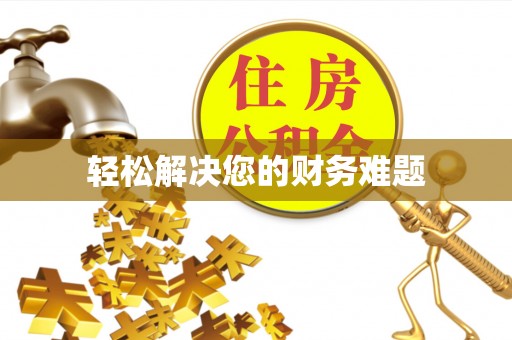 和静轻松解决您的财务难题